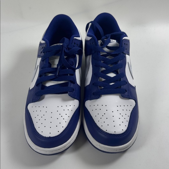 Men’s Nike Dunk Low Retro DV0833-401 Blue/White NWOB - Picture 2 of 4